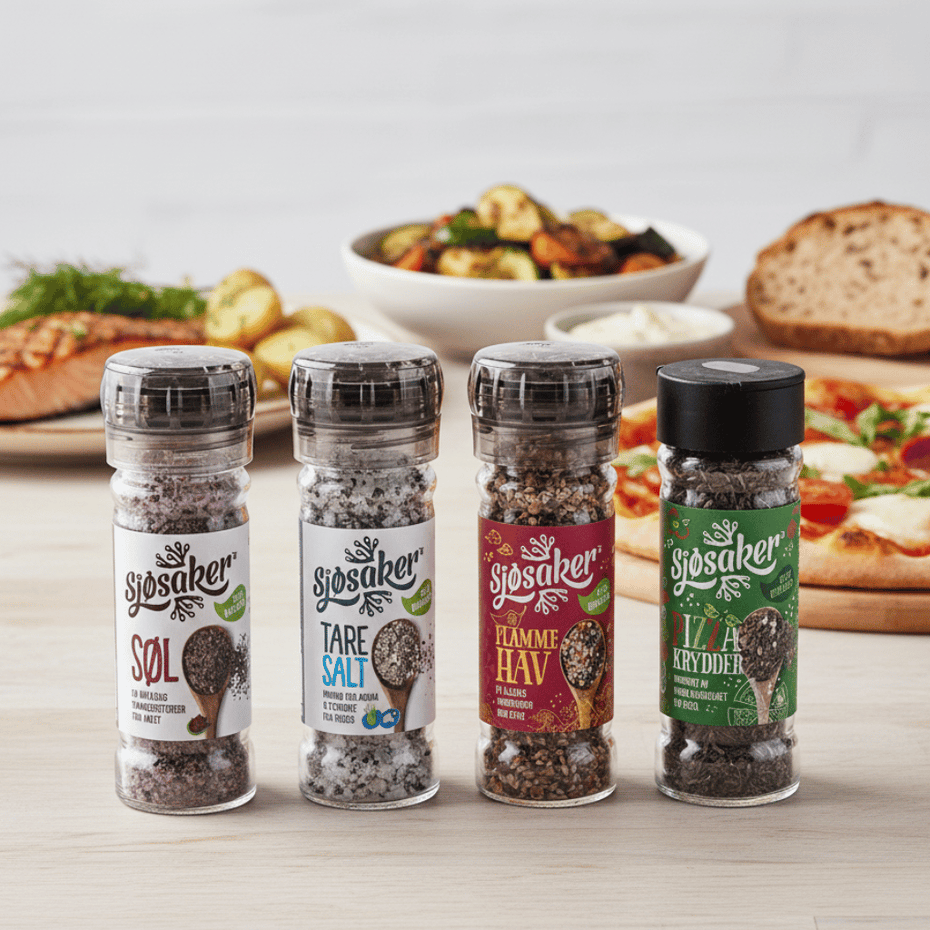 Sjøsaker Favoritter – Smakspakke med Tang og Tare