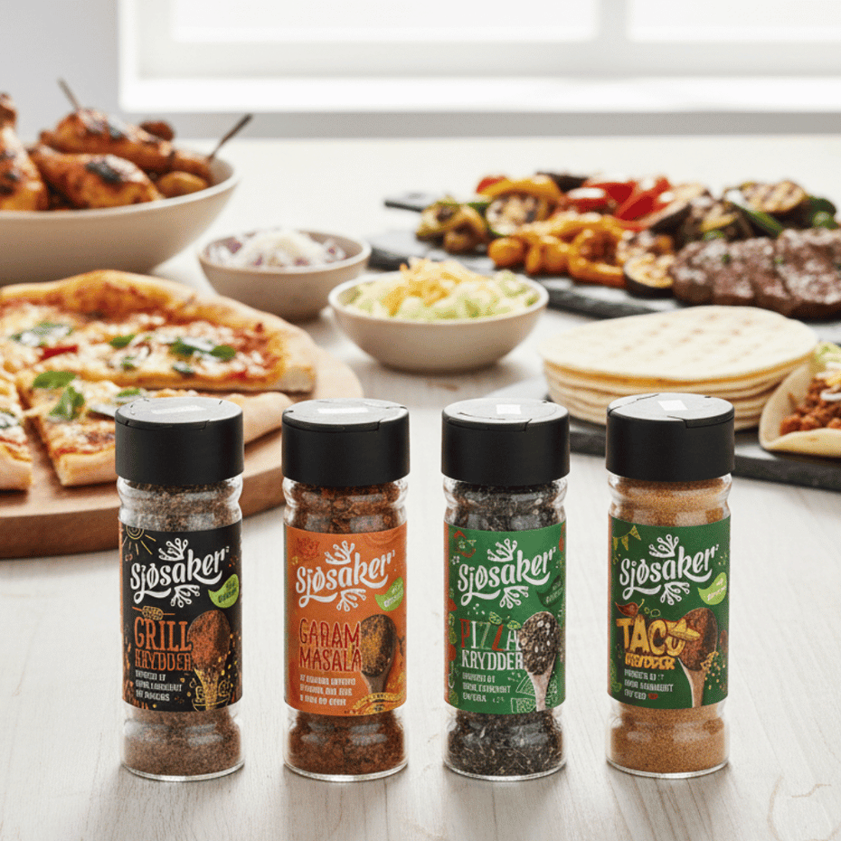 Smaker fra verden - Krydderpakke med det lille ekstra