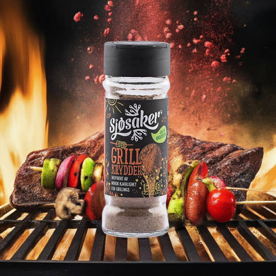 Grillkrydder med Tang og Tare – Økologisk og Smakfullt Krydder til Grillmat