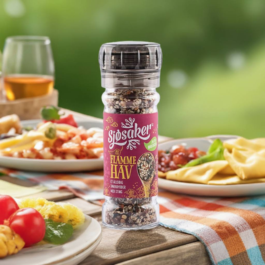 Flammehav – Furikake med Chili, Tang og Norsk Havsalt
